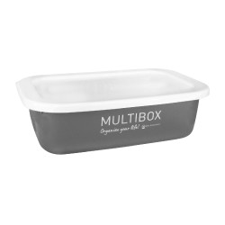 Caixa multifuncional Waldhausen Organize sua vida Cinzento Caixa multifuncional Waldhausen Organize sua vida Cinzento