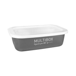 Caixa multifuncional Waldhausen Organize sua vida Cinzento Caixa multifuncional Waldhausen Organize sua vida Cinzento