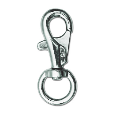 Mousqueton Waldhausen Bolt-Snap Cinzento