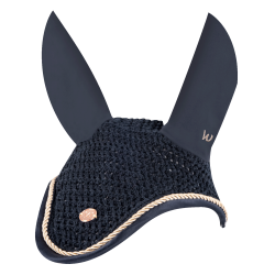 Boné de orelhas Waldhausen Modern Rosé Azul noturno / ouro rosé