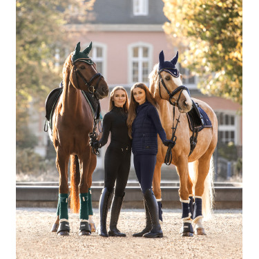 Boné de orelhas Waldhausen Modern Rosé Azul noturno / ouro rosé