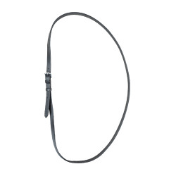 Cordão Waldhausen com placa de equitação Preto