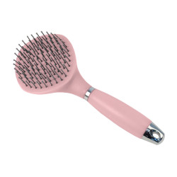 Escova Waldhausen cerdas longas com cabo de gel Linnea rosa
