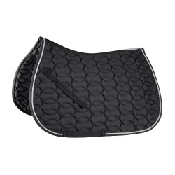 Almofada de sela Waldhausen Ancona Preto / prata