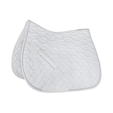 Almofada de sela Waldhausen Ancona Branco / prata