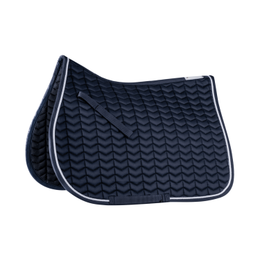 Almofada de sela Waldhausen Classic Azul noturno / branco