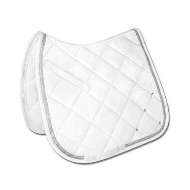 Almofada de sela Waldhausen Competition Branco / prata