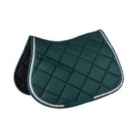 Almofada de sela Waldhausen Competition Verde pinho / prateado Almofada de sela Waldhausen Competition Verde pinho / prateado