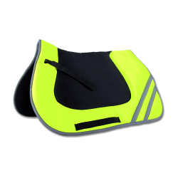 Almofada de sela Waldhausen Reflex Neon amarelo Almofada de sela Waldhausen Reflex Neon amarelo
