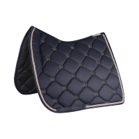 Almofada de sela Waldhausen Valencia Azul escuro / dourado rosado