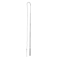 Chicote em 4 partes Waldhausen muito leve Preto
