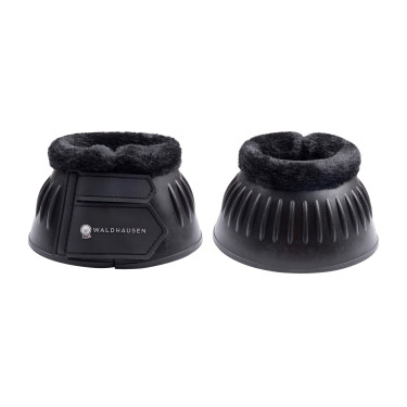 Sinos Waldhausen de borracha e pele sintética Preto