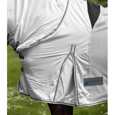 Capa contra moscas e eczema Waldhausen Protect Cinza prateado / cinza Cinzento