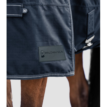 Capa de exterior High Neck Waldhausen Arctic 100 g Azul noturno