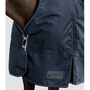 Capa de exterior Waldhausen Nordic High Neck 200 g Azul noturno Capa de exterior Waldhausen Nordic High Neck 200 g Azul noturno