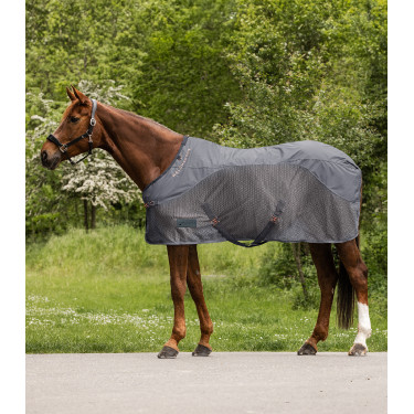 Capa de chuva anti-mosca Waldhausen Comfort Cinzento