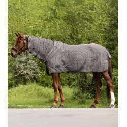 Protetor de pescoço anti-mosca Waldhausen Comfort Cinzento