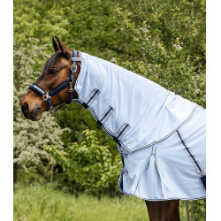 Protetor de pescoço anti-mosca Waldhausen Protect Azul claro / azul