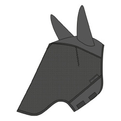 Máscara anti-moscas anti-UV Equithème Anatomic