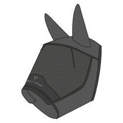 Máscara anti-moscas anti-UV Equithème Mesh