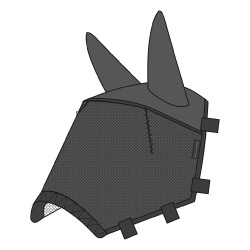 Máscara anti-moscas anti-UV Equithème Halter