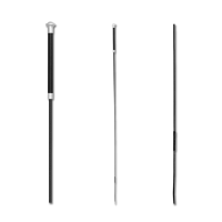 Chicote de adestramento Waldhausen Noblesse Preto