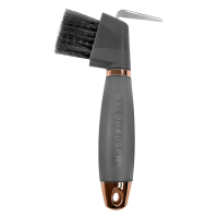 Limpador de casco Waldhausen com cabo de gel Preto / dourado rosé Limpador de casco Waldhausen com cabo de gel Preto / dourado rosé