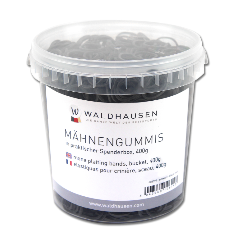 Elásticos Waldhausen para crina em balde de 400 g