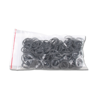 Elásticos Waldhausen para crina saco pequeno 50 g Preto