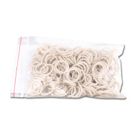 Elásticos Waldhausen para crina saco pequeno 50 g Branco