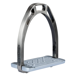 Estribos Waldhausen em alumínio Cinzento