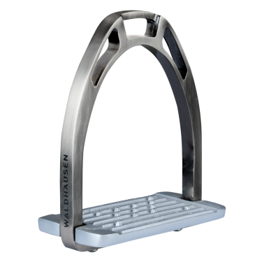 Estribos Waldhausen em alumínio Cinzento