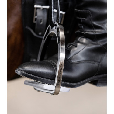 Estribos Waldhausen em alumínio Cinzento