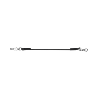 Fixação elástica Waldhausen para boxe e estábulo 55 cm Preto