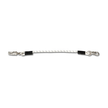 Fixação elástica Waldhausen para boxe e estábulo 55 cm Branco / preto