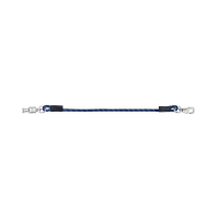 Fixação elástica Waldhausen para boxe e estábulo 55 cm Azul noturno / branco
