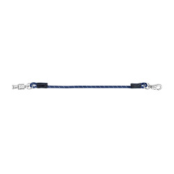 Fixação elástica Waldhausen para boxe e estábulo 55 cm Azul noturno / branco