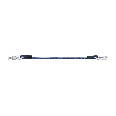 Fixação elástica Waldhausen para boxe e estábulo 55 cm Azul noturno / branco