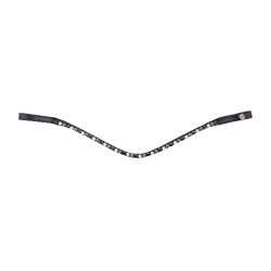 Frontal Glam preto X-Line Waldhausen Preto / preto / branco / cinza