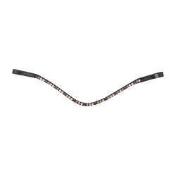 Frontal Glam preto X-Line Waldhausen Preto / castanho / dourado / bege / prateado
