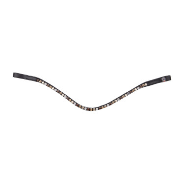 Frontal Glam preto X-Line Waldhausen Preto / castanho / dourado / bege / prateado
