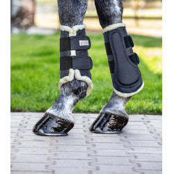 Guêitros de dressage Waldhausen Comfort Azul noturno / natureza