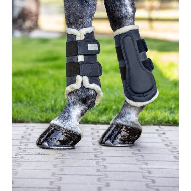 Guêitros de dressage Waldhausen Comfort Azul noturno / natureza