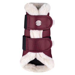 Guêtres de dressage Waldhausen Comfort Light Vermelho aveludado Guêtres de dressage Waldhausen Comfort Light Vermelho aveludado