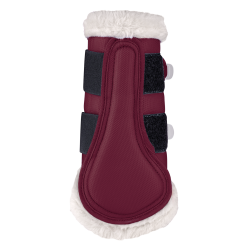 Guêtres de dressage Waldhausen Comfort Light Vermelho aveludado Guêtres de dressage Waldhausen Comfort Light Vermelho aveludado