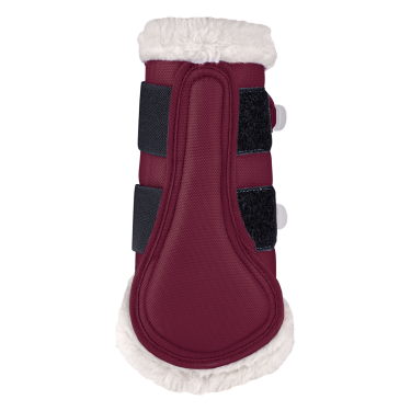 Guêtres de dressage Waldhausen Comfort Light Vermelho aveludado Guêtres de dressage Waldhausen Comfort Light Vermelho aveludado