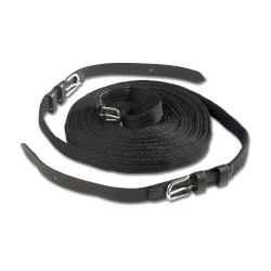 Guia de atrelagem com arnês Waldhausen simples Soft Preto