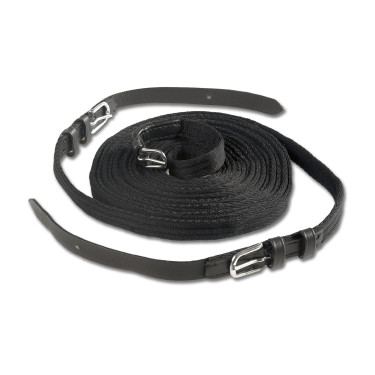 Guia de atrelagem com arnês Waldhausen simples Soft Preto