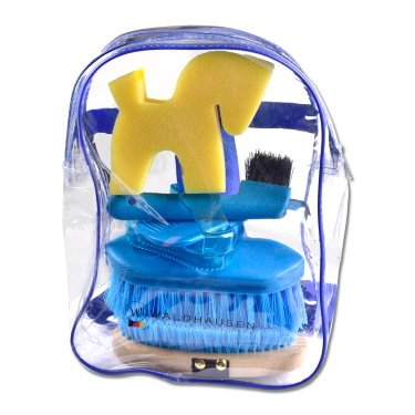 Kit de limpeza Grooming Waldhausen Azul