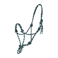 Cabezada de nós Waldhausen Preto / menta